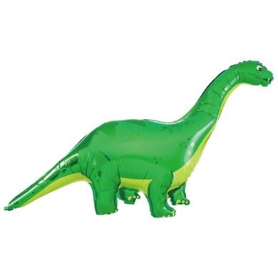 Balon foliowy, brachiozaur, dinozaur, zielony, 78-130 cm