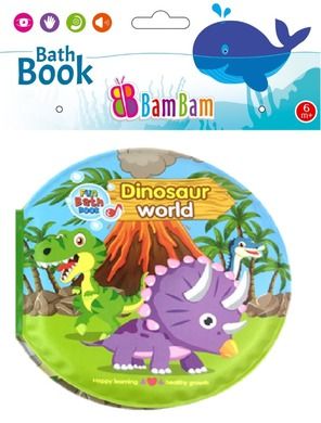 BamBam, Świat dinozaurów, książeczka do kąpieli