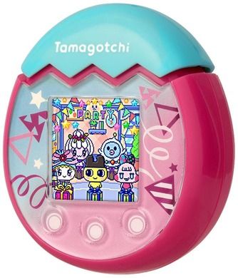 Bandai, Tamagotchi Pix, zabawka interaktywna, Party Confetti