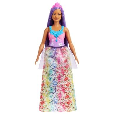 Barbie, Dreamtopia, lalka księżniczka, fioletowe włosy