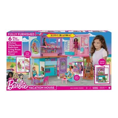 Barbie, wakacyjny domek dla lalek, zestaw bez lalki