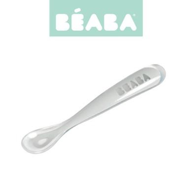 Beaba, łyżeczka silikonowa, light mist, 4m+