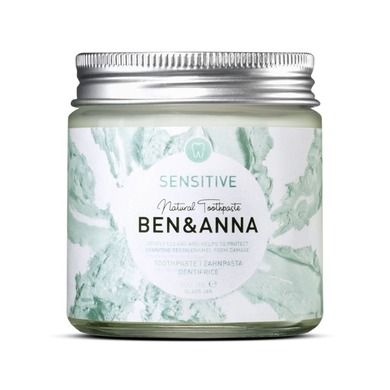 Ben&Anna, Natural Toothpaste, naturalna pasta do wrażliwych zębów z rokietnikiem rumiankiem i aloesem, Sensitive, 100 ml