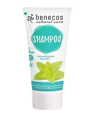 Benecos, Shampoo, naturalny szampon do włosów, Pokrzywa & Melisa, 200 ml