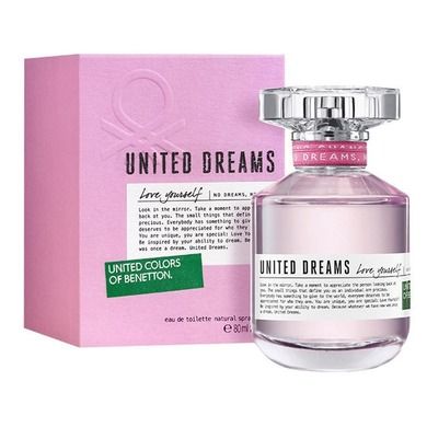 Benetton, United Dreams Love Yourself, woda toaletowa, spray, 80 ml