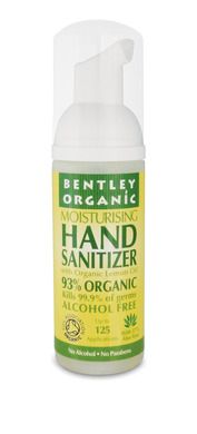 Bentley Organic, antybakteryjna pianka do mycia rąk, limonkowa, 50 ml