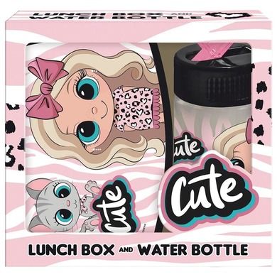 Best Friends, lunchbox z bidonem, zestaw