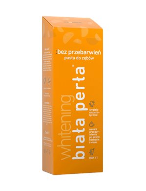 Biała Perła, pasta do zębów dla pijących kawę i herbatę, 75 ml