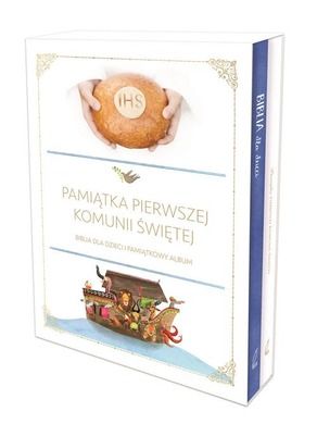 Biblia + Pamiątka I Komunii Świętej