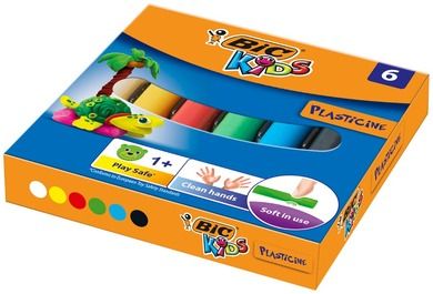 Bic Kids, plastelina, 6 kolorów
