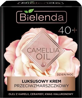 Bielenda, Camellia Oil 40+, luksusowy krem przeciwzmarszczkowy na dzień i noc, 50 ml