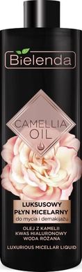 Bielenda, Camellia Oil, luksusowy płyn micelarny do mycia i demakijażu twarzy, 500 ml