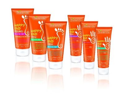 Bielenda, Happy End, peeling do pięt i stóp z naturalnym pumeksem, 125 ml