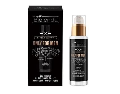 Bielenda Only For Men, Barber Edition, żel-booster nawilżająco-energetyzujący, 30 ml