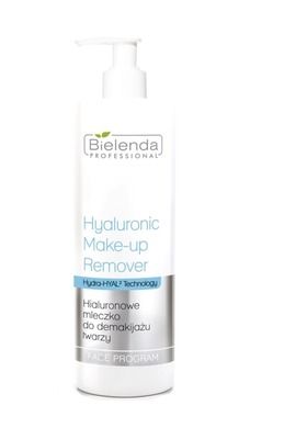 Bielenda Professional, Hyaluronic Make-up Remover, hialuronowe mleczko do demakijażu twarzy, 500 ml