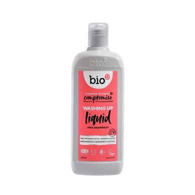 Bio-D, skoncentrowany płyn do mycia naczyń, grejpfrut, 750 ml
