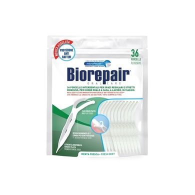 BioRepair, flosser z nicią dentystyczną, 36 szt.