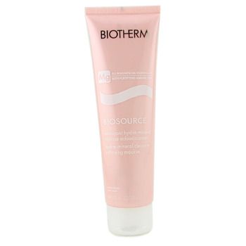 Biotherm, Biosource hydra-mineral cleanser softenning mousse dry skin, Pianka do mycia twarzy do skóry suchej, 50 ml
