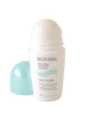 Biotherm, Deo pure roll-on anti-perspirant, Antyperspiracyjny dezodorant w kulce z aktywnym kompleksem mineralnym, 75 ml