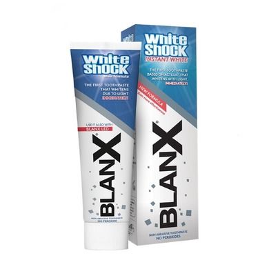 Blanx, White Shock, Natychmiastowa biel, 75 ml