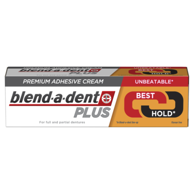 Blend-a-dent, Plus Dual Power Premium, klej do protez w kremie, 40 g
