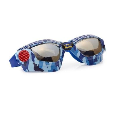 Bling2O, okulary do pływania, mack truck blue