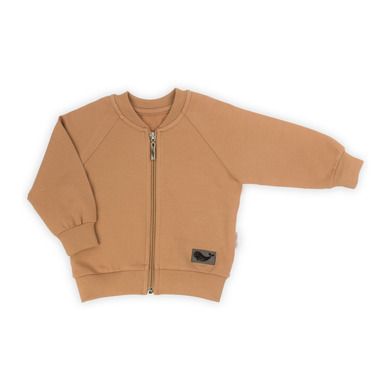 Bluza chłopięca, rozpinana, brązowa, Nicol