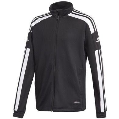 Bluza chłopięca, rozpinana, czarna, Adidas Squadra 21 Training Jacket Junior