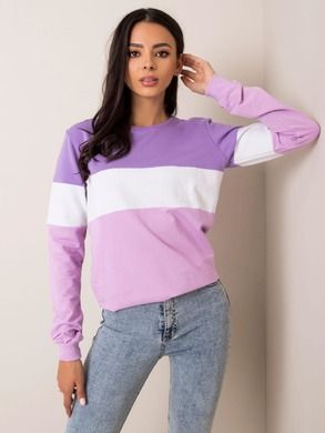 Bluza damska, fioletowa, Rue Paris
