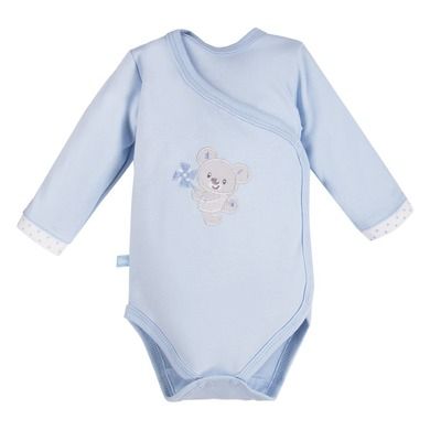 Body chłopięce z długim rękawem, niebieskie, koala, Eevi