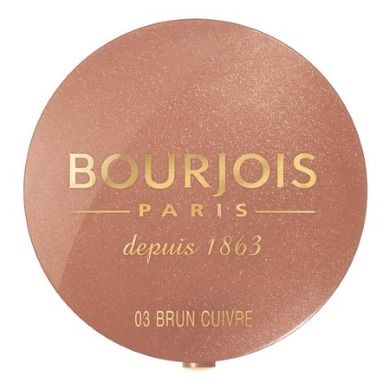 Bourjois, Little Round Pot Blusher, róż do policzków, 03 Brun Cuivre, 2,5 g