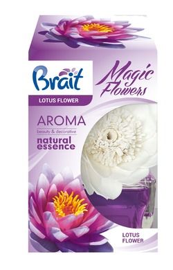Brait, Magic Flower, dekoracyjny odświeżacz powietrza, Lotus Flower, 75 ml