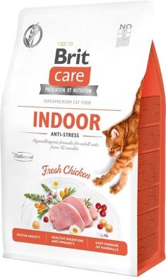 Brit Care, Cat Grain-Free, Indoor Anti-Stress, karma dla kotów, 400g