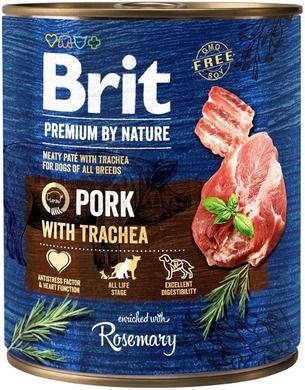 Brit, Premium by Nature, Pork, puszka dla psa, 800g