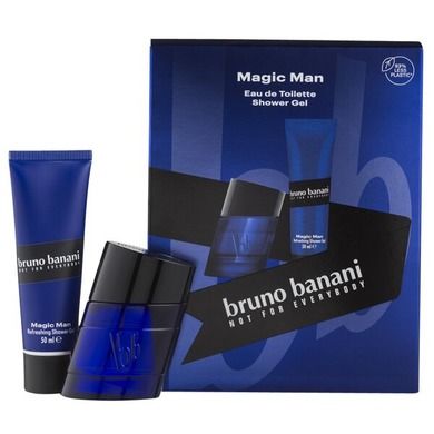 Bruno Banani, Magic Man, zestaw, woda toaletowa, spray, 30 ml + żel pod prysznic, 50 ml