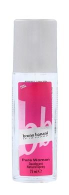 Bruno Banani, Pure Woman, dezodorant naturalny, spray, 75 ml