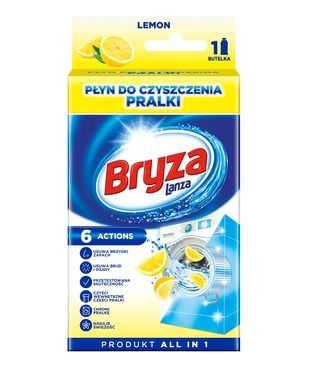 Bryza, Lanza, płyn do czyszczenia pralki, Lemon, 250 ml