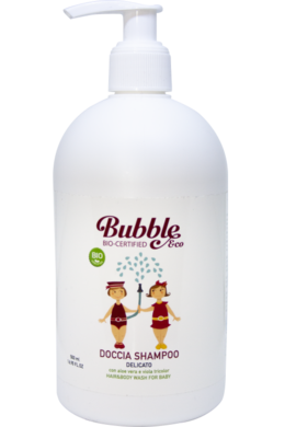 Bubble&co, organiczny płyn do mycia ciała i włosów dla dzieci, 500 ml
