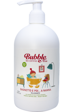 Bubble&co, organiczny, relaksujący płyn do kąpieli dla dzieci, 500 ml