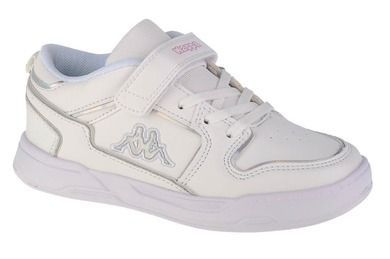 Buty sportowe dziewczęce, białe, Kappa Lineup Low GC K