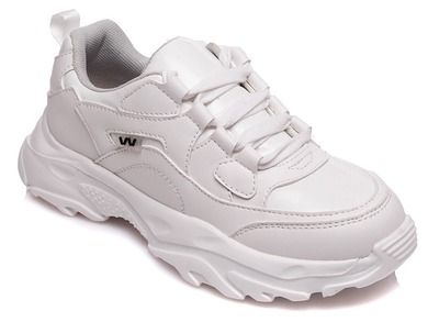 Buty sportowe dziewczęce, białe, Weestep