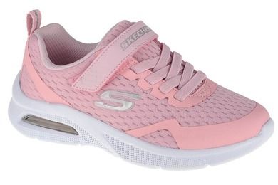 Buty sportowe dziewczęce, różowe, Skechers Microspec Max