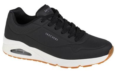 Buty sportowe męskie, czarne, Skechers Uno-Stand On Air