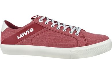 Buty sportowe męskie, czerwone, Levi's Woodward L
