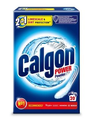 Calgon, Power Powder, proszek do prania zmiękczający wodę, 1000g
