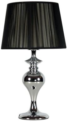 Candellux Lighting, Gillenia, 40cm, 1-60W E27, czarna, lampa stołowa