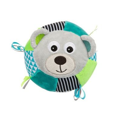 Canpol babies, Bears, pluszowa piłka sensoryczna z dzwoneczkiem