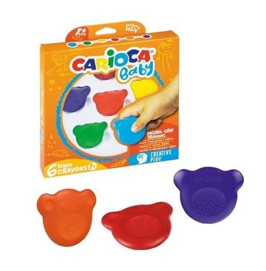 Carioca, Misiaki Baby, kredki, 6 kolorów