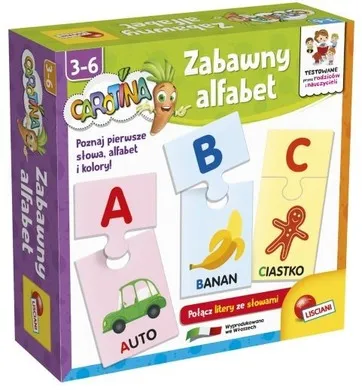 Carotina, Zabawny alfabet i pierwsze liczby, gra edukacyjna