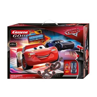 Carrera GO!!! Disney, Auta, Neon Nights, tor wyścigowy z autami, 5,3 m